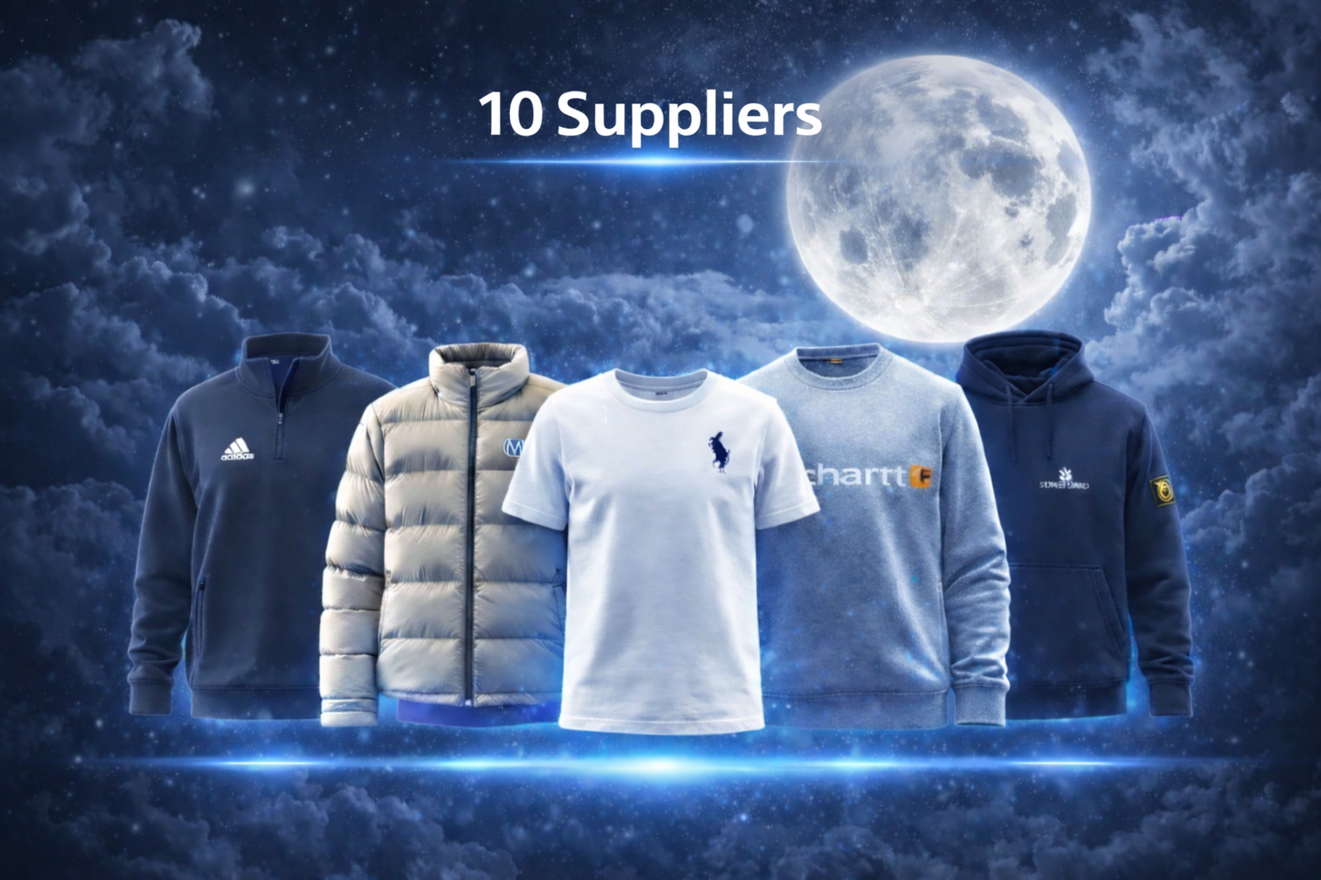 10 Clothing Supplier Pack - Reselling