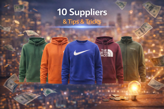 10 Clothing Suppliers + Tips & Tricks - Reselling