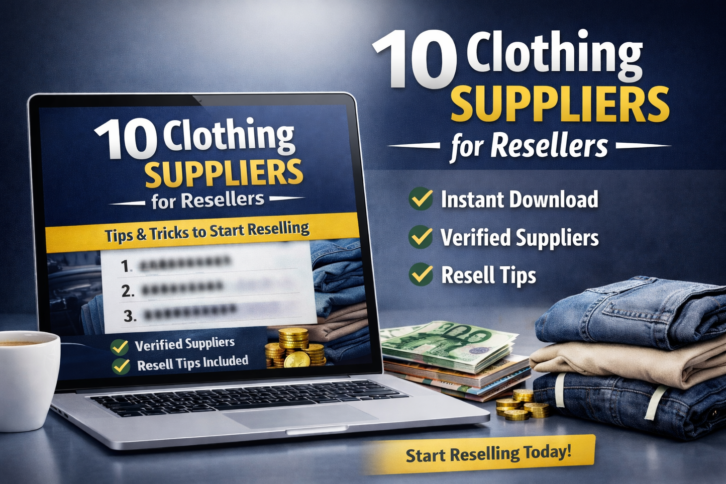 10 Clothing Suppliers + Tips & Tricks - Reselling